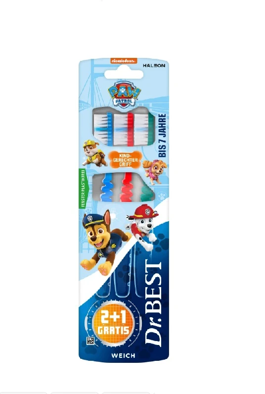 Set Periuta Dinti Dr. Best Kids 2+ 1  Paw Patrol 